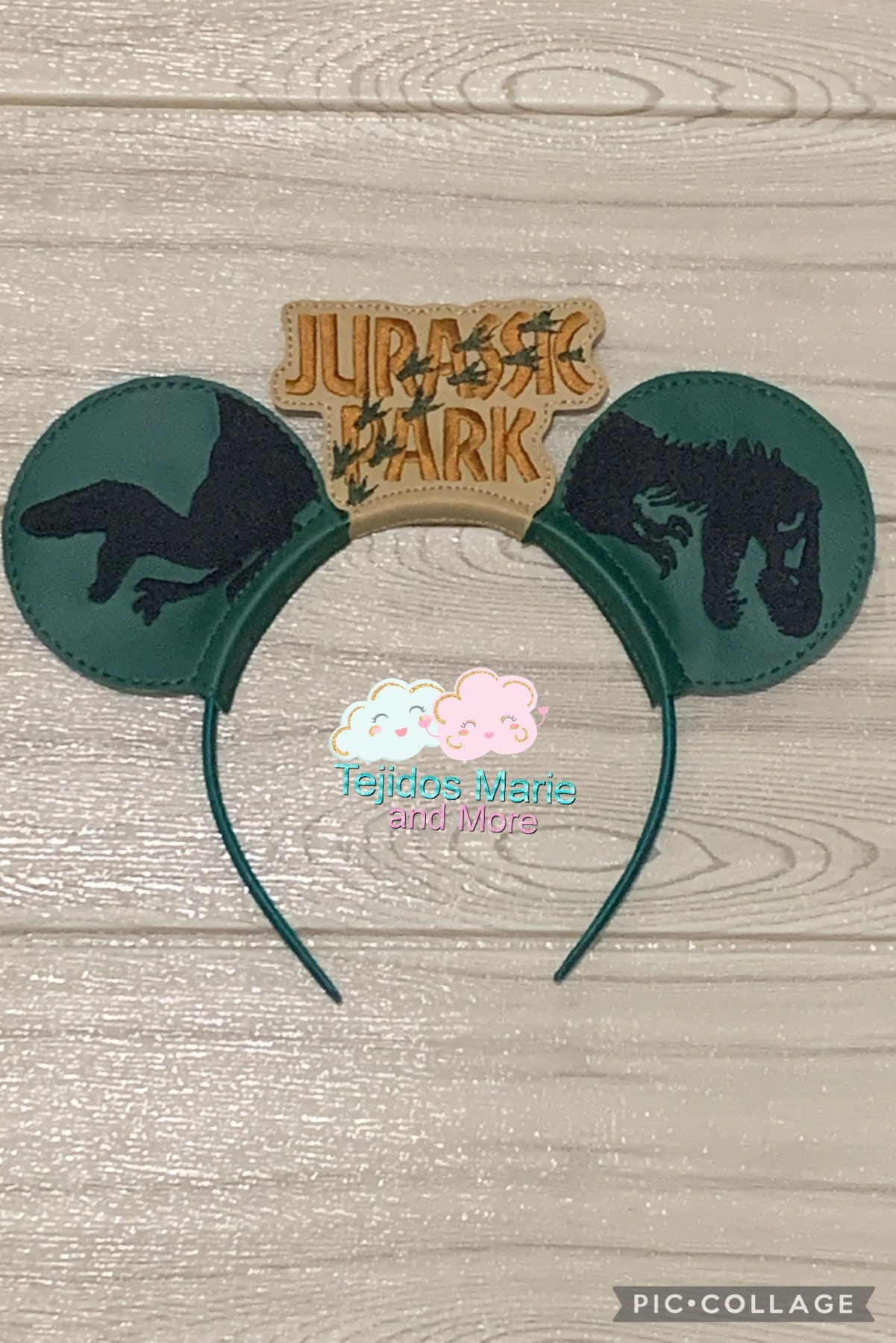 Jurassic Park Ear Headband, Ear Headband, Hair Accessories  display picture 2