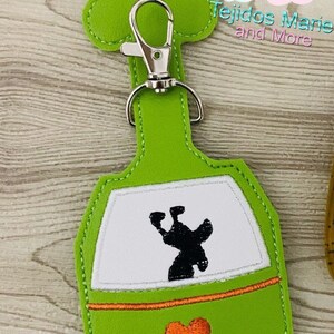 Skyliner Pluto Hand Sanitizer Holder with Snap Tab in the Back, Bath and Body Hand Pocket, HS Holder