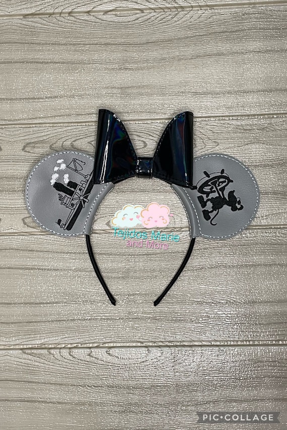 Steamboat Willie Ear Headband, Disney Ear Headband, Hair  display picture 2