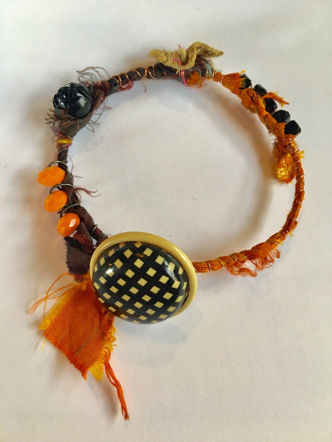 Bracelet Gypsy bangle III/handmade bracelet/BoHo Etsy