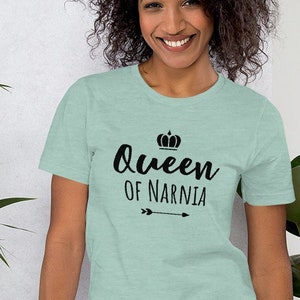 Maglietta unisex in tela "La regina di Narnia - Bella"