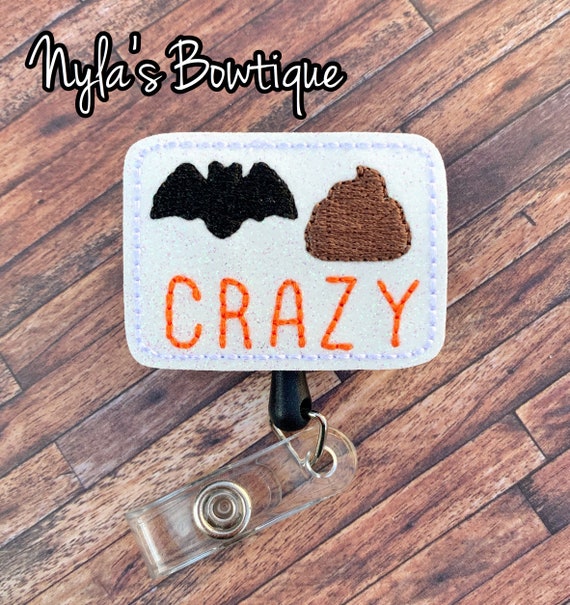 Nurse Badge Reel, Adult Humor Badge Reel, Funny Badge Reel, Retractable ID Badge  Holder, Nurse ID Badge Reel, Felt Badge Reel 