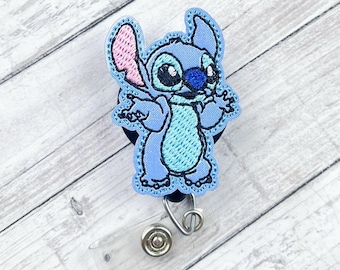 Shrugging Stitch Badge Reel, Nurse Badge Reel, Pediatric Nurse ID, Retractable ID Badge Holder, Funny Badge Reel, Work Badge, Name Tag Badge
