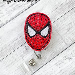 Superhero Badge Reel, Nurse Badge Reel, Teacher Badge Reel, Spider Badge Reel, Retractable ID Badge Reel, Pediatric Nurse Badge Pull