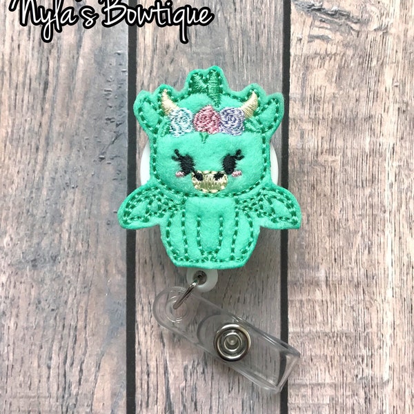 Baby Dragon Badge Reel, Nurse Badge Reel, Teacher Badge Reel, Pediatric Nurse Badge Reel, RN Badge Reel, Badge Reel for Nurse