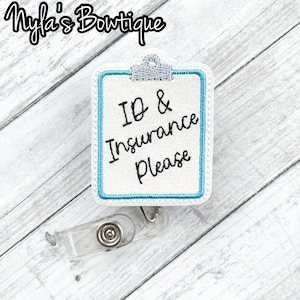 Id and Insurance Badge