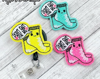 Don’t Fall For Me Badge Reel, Fall Prevention Badge Reel, Nurse Badge Reel, Retractable ID Badge Holder, Medical Badge Reel, Hospital Badge