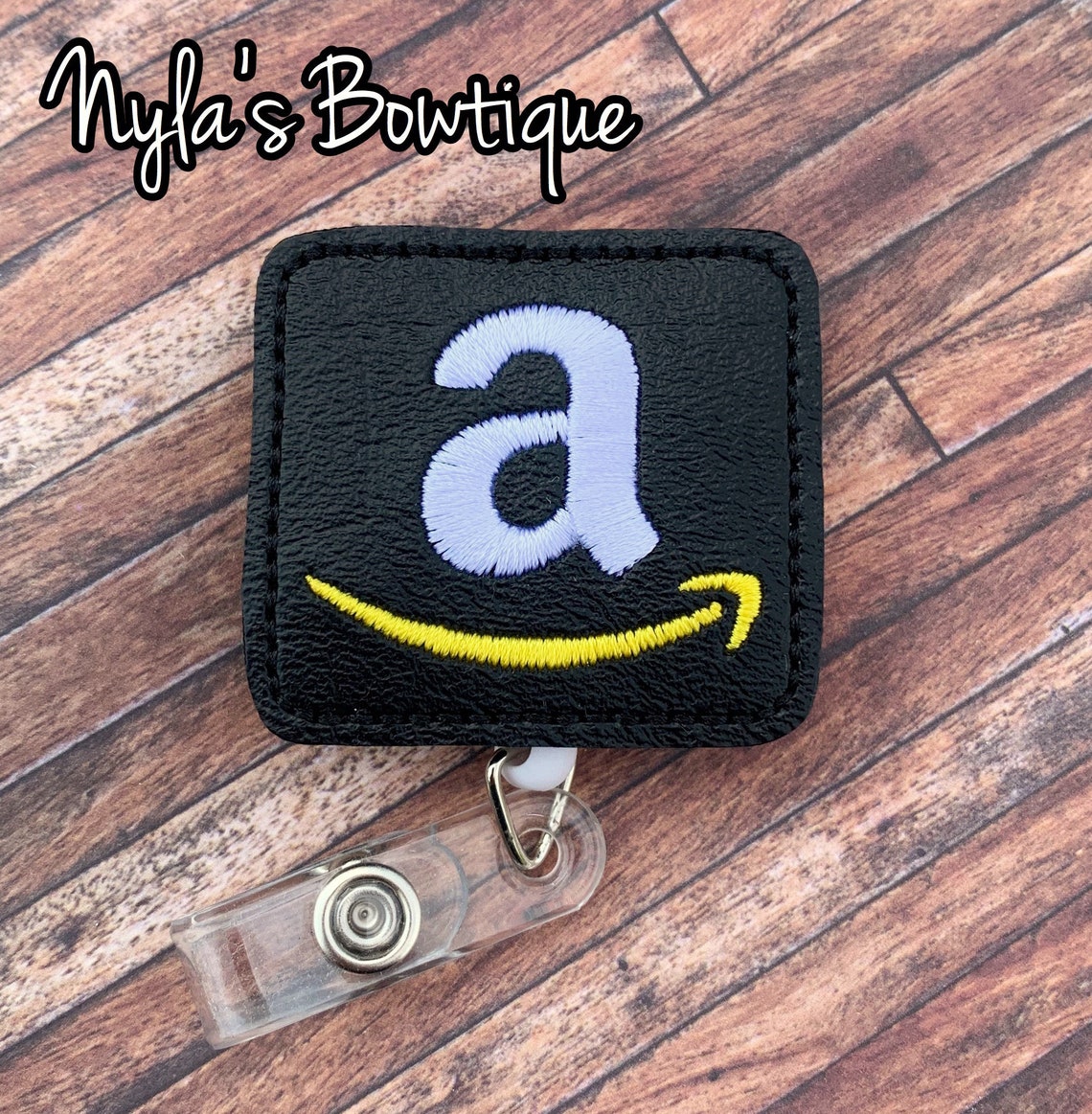 Amazon Badge Reel Amazon Team Member Badge Pull Nurse Badge Etsy