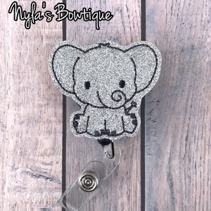 Elephant Badge Reel, Nurse Badge Reel, Teacher Badge Reel, Pediatric Nurse Badge Reel, School Nurse Badge Reel, Retractable ID Badge Holder