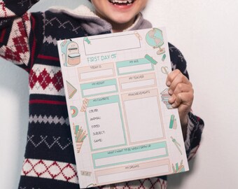 First Day of School Printable. Back To School Digital Download. First Day of School Sign. First Day of School Board. Back to School PNG.