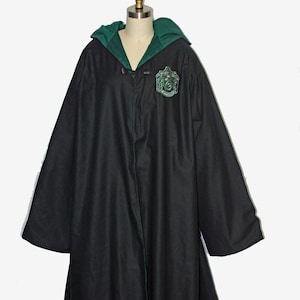 Handmade Wizard Robe with Wand Pocket | Custom Patch and Lining Options