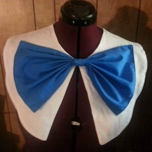 1 Tweedle Dee/Dum Collar with Plain Bow(1 collar w/ bow)