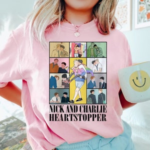 Nick And Charlie Tour Shirt, Heartstopper Shirt, Nick Nelson Charlie Spring Shirt, Heartstopper Leaves Shirt, Heartstopper LGBTQ Pride Shirt
