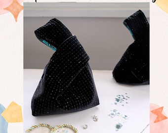 Sewing Pattern for intermediate level--Japanese Knot Bag -- PDF Instant download