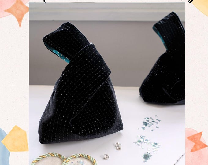 Sewing Pattern for intermediate level--Japanese Knot Bag -- PDF Instant download
