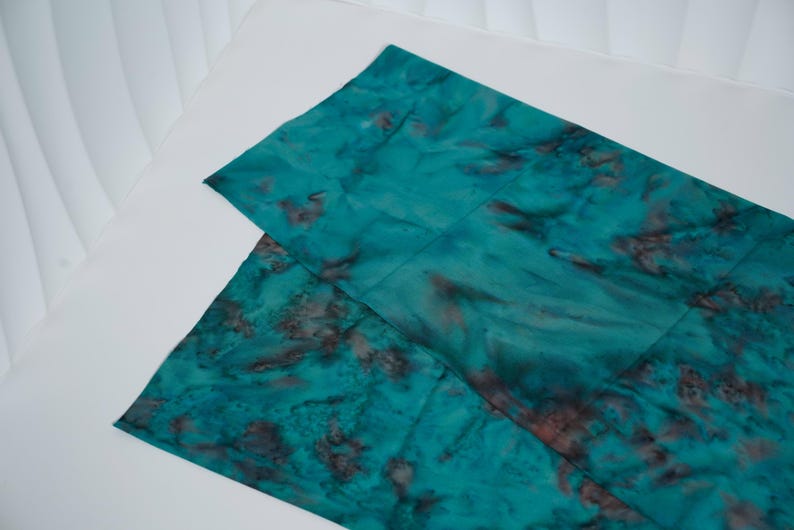 Rainforest Symphony Batik Fat Eighth Bundle or Half Yard, 100% Cotton, Applique Material #5 - Half Yard