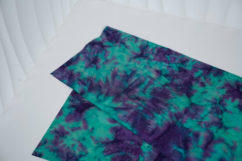 Rainforest Symphony Batik Fat Eighth Bundle or Half Yard, 100% Cotton, Applique Material #10 - Half Yard