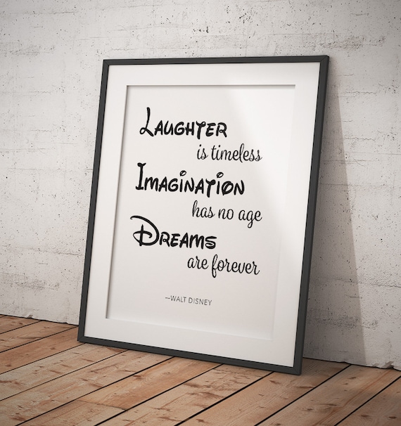 Citation De Walt Disney Telechargement Dimpression Etsy