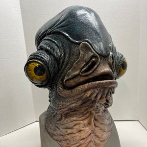 Alien Squid fish calamari latex mask cosplay
