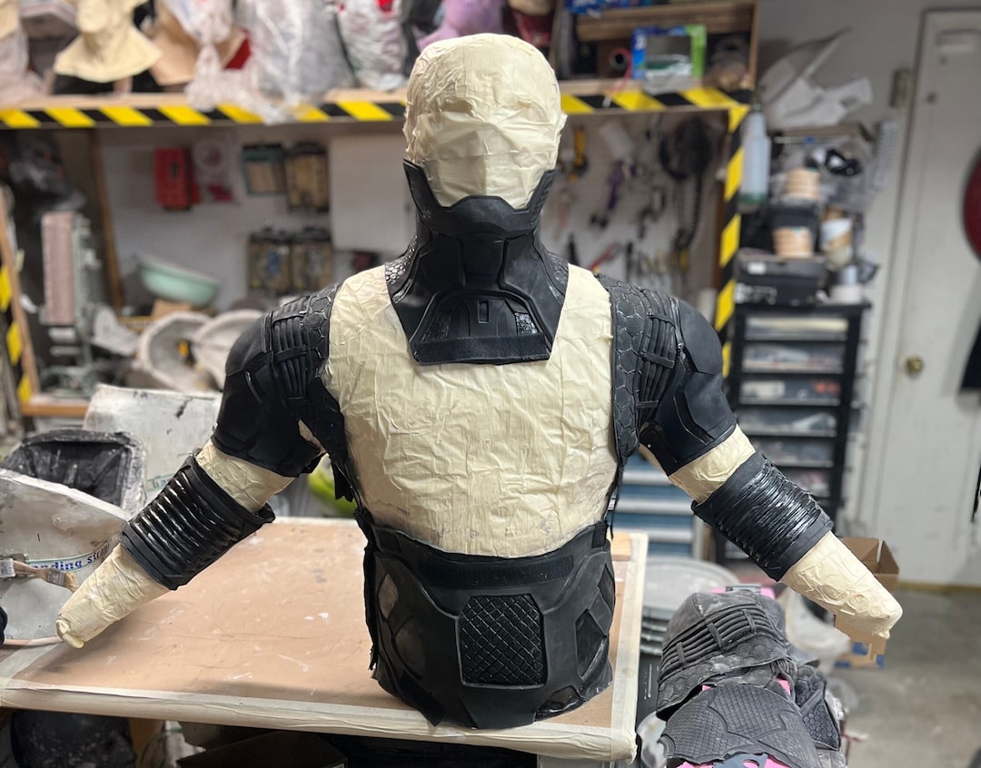 Undersuit Under Armor Latex Body Armor Flexible Detailed Inner