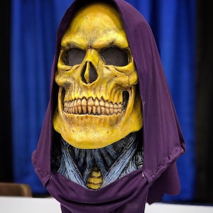 skull mask latex skeleton. Can be painted to be your favorite villain