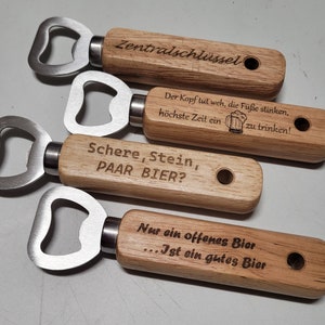 Flaschenöffner - personalisierbar