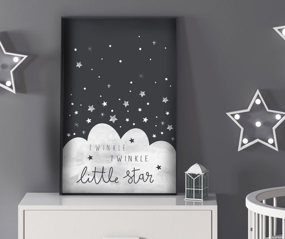 twinkle twinkle wall art
