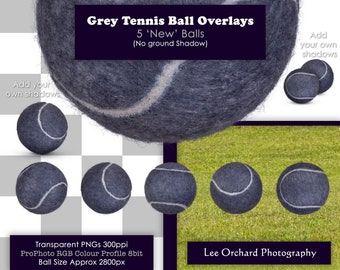 Sports Ball Overlay : 'New' Tennis Ball PNG No Shadow