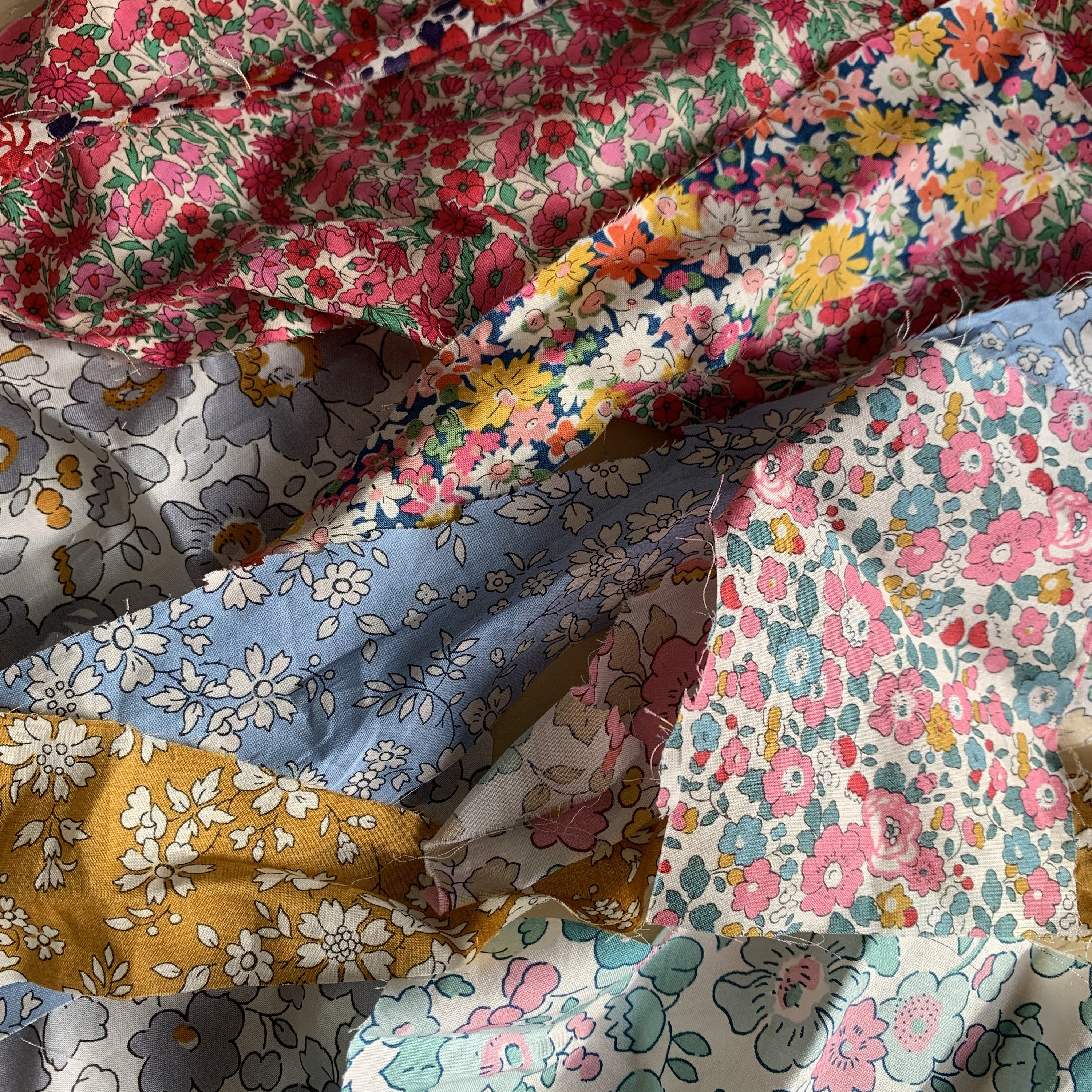 Liberty of London Fabric Scrap Bag Etsy