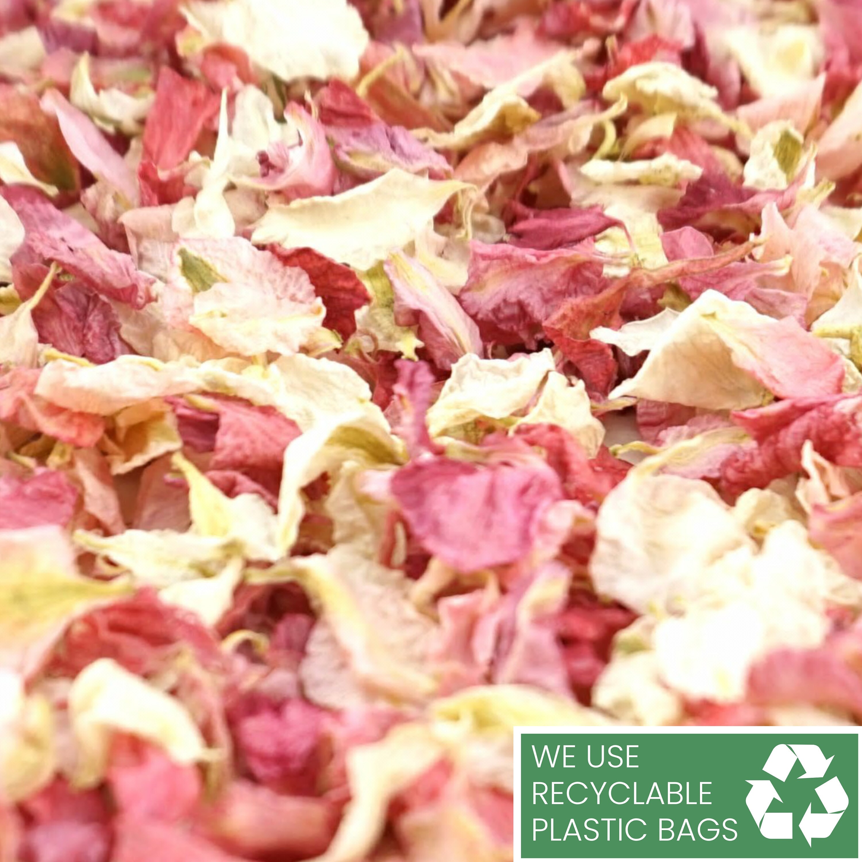 Delphinium Dried Petal Wedding Confetti Eco-Friendly Biodegradable Na…