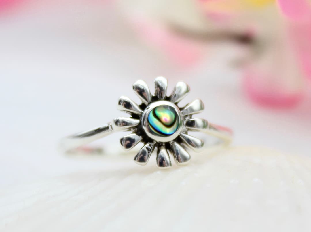 Bague Coquille Saint-Jacques argent - 8 MM - Bijouterie La Petite F