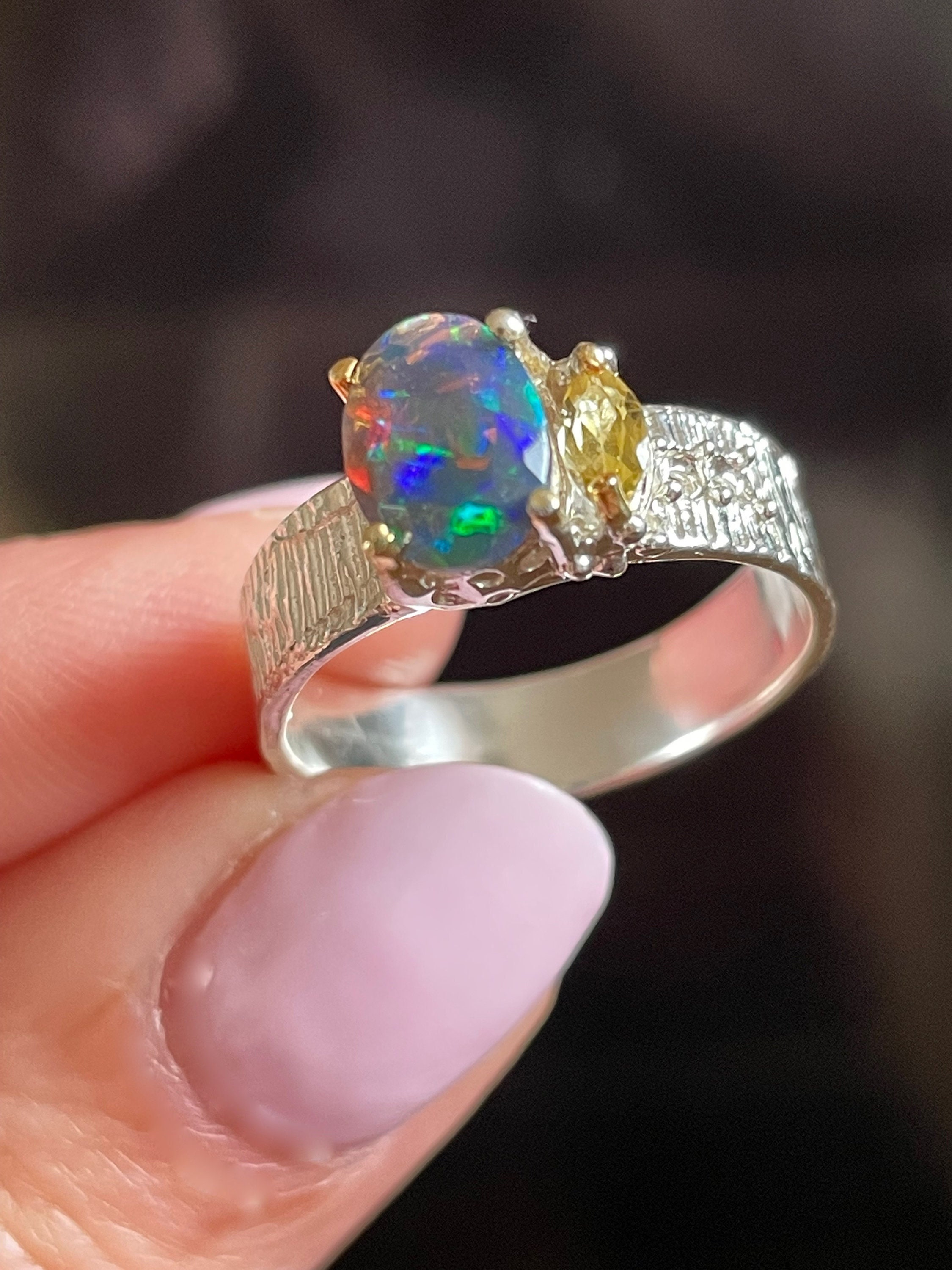 Precious opal jewelry discount