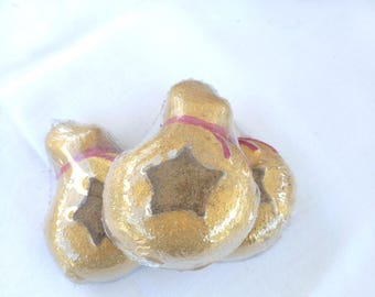 Nook Money Bag Bath Bomb: Hot Cocoa Scented, Hand-Painted