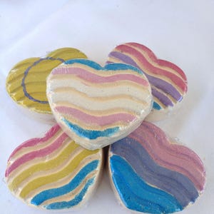 Pride Flag Heart Bath Bomb: LGBT Youth Scotland Charity