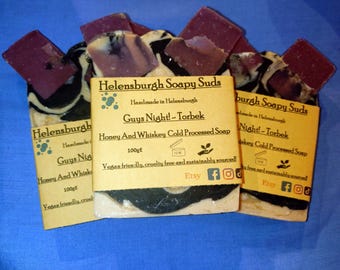 Guy's Night LoA Torbek Honey and Whiskey cold process, vegan friendly soap, nerdy gift, Nurgle, masculine androgynous scent,