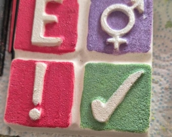 AO3 Vanilla Scented Bathbomb: Handmade Fan Fiction Gift, Tags Now Included, Archive Of Our Own