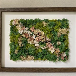 Moss decor, Living wall, Moss frame art