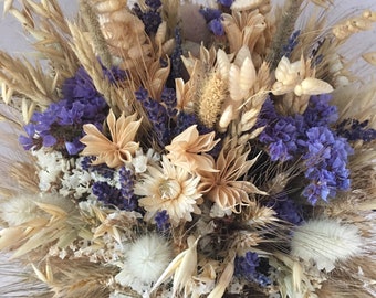 Natural dried bouquet, Wheat bouquet, Home decor, Gift idea, Country wedding, Table decor, Handmade bouquet, Floral arrangement, Flowers