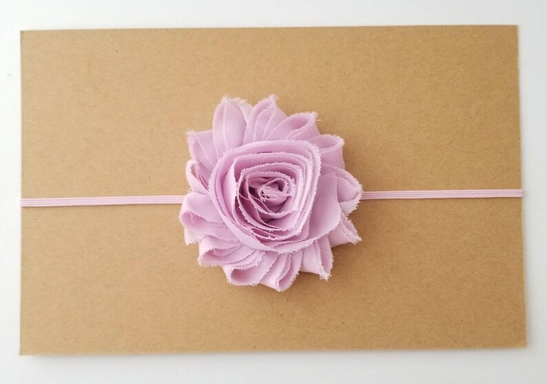 Dusty Pink Baby Headband Dusty Pink Headband Preemie Headband Newborn Headband Pale Mauve Headband Light Mauve Headband Pink Headband