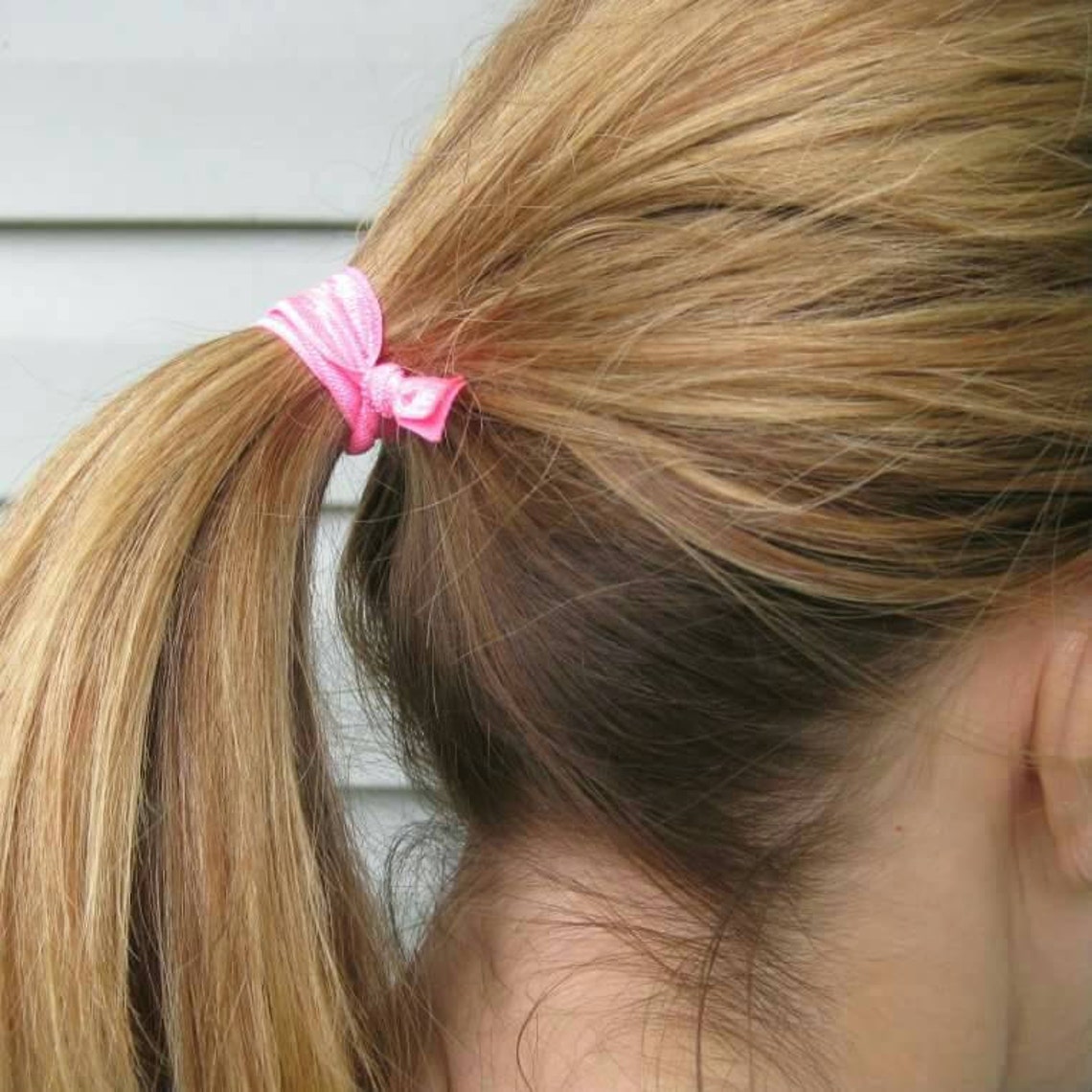 Set of 5 Elastic Hair Ties Hair Ties Yoga Hair Ties Purple Etsy