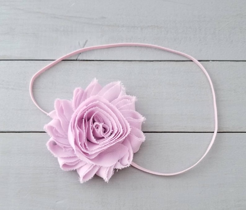 Dusty Pink Baby Headband Dusty Pink Headband Preemie Headband Newborn Headband Pale Mauve Headband Light Mauve Headband Pink Headband