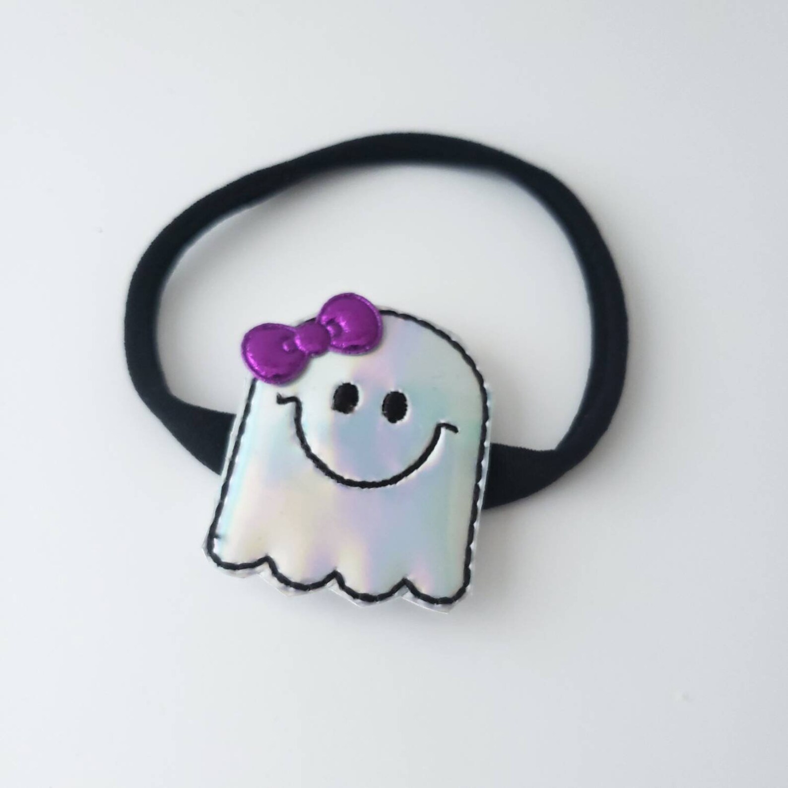 Holographic Ghost Headband Halloween Headband Baby's 1st Etsy