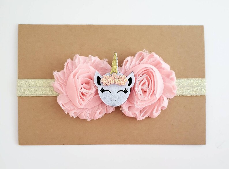 Peach Headband Peach and Gold Unicorn 1st Birthday Headband Unicorn Headband Unicorn Cake Smash Gold 1st Birthday Hair Bows