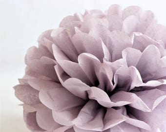 1 M (9'') size Tissue Paper Flower - Granite - Kids party decoration - Paper Pom Poms - Wedding set - Birthday decorations