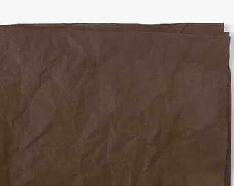 Brown tissue paper