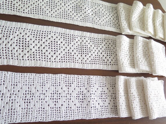 Lace Tape Botanical pattern Crochet 