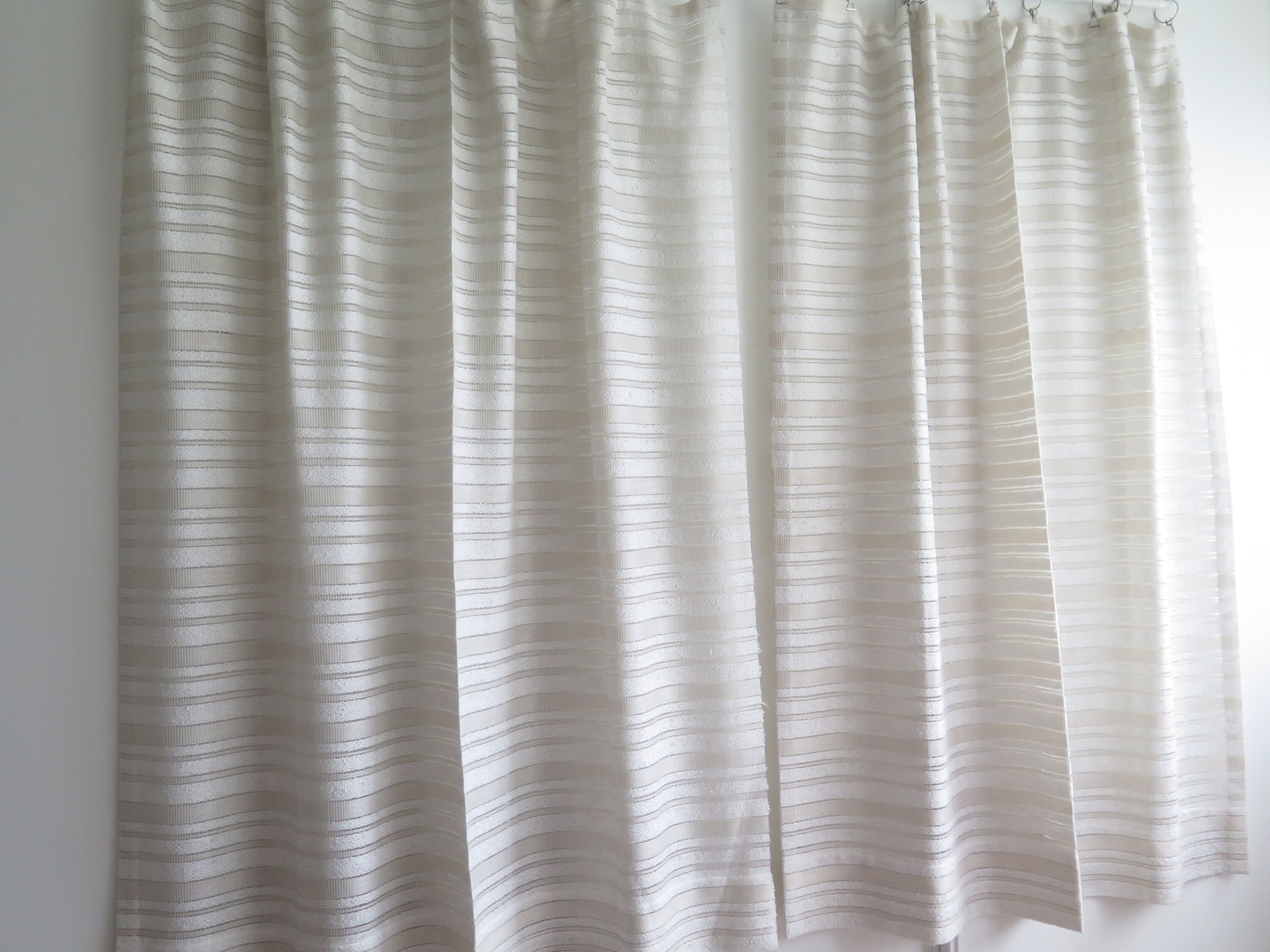 ビンテージカーテン2 ヴィンテージカーテン 2枚セット グレー織りカーテン スカンジナビア