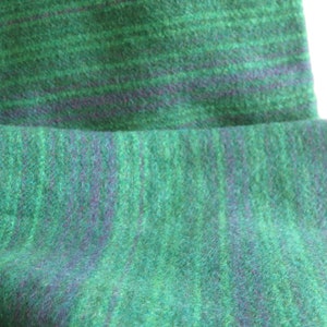 Plaid Blanket par Viola Gråsten Tidstrand, Green Wool Winter Warm Throw vintage Home Decor 5-36-28 image 5