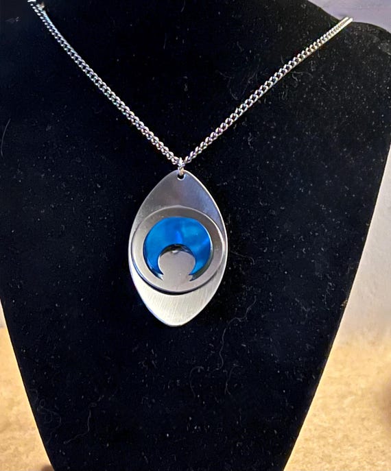 Vintage 70s lord python’s design, Modernist Abalo… - image 1