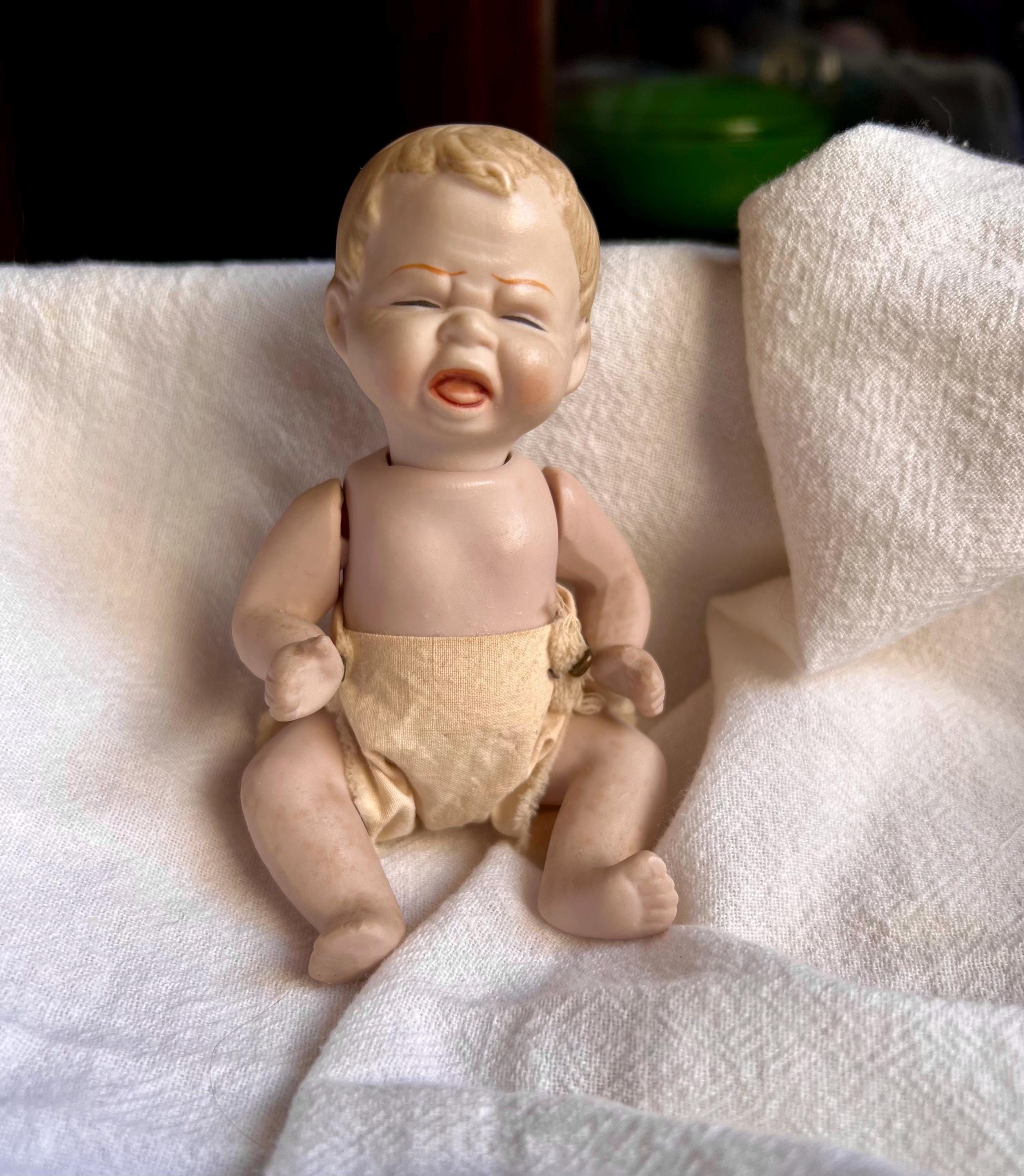 あ*ん様 original paint T crying baby Vintage Crying Baby - Etsy